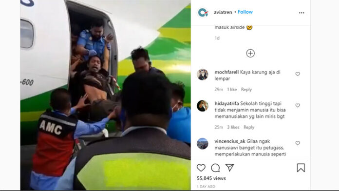 Petugas Keamanan Bandara Lempar Penumpang Gelap Citilink Petugas Keamanan Bandara Lempar Penumpang Gelap Citilink