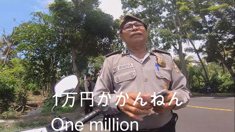 Polisi Peras Wisatawan Jepang di Bali