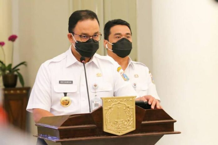 Anies Baswedan (Doc. Pemprov DKI Jakarta) Anies Baswedan DKI Jakarta PSBB Total