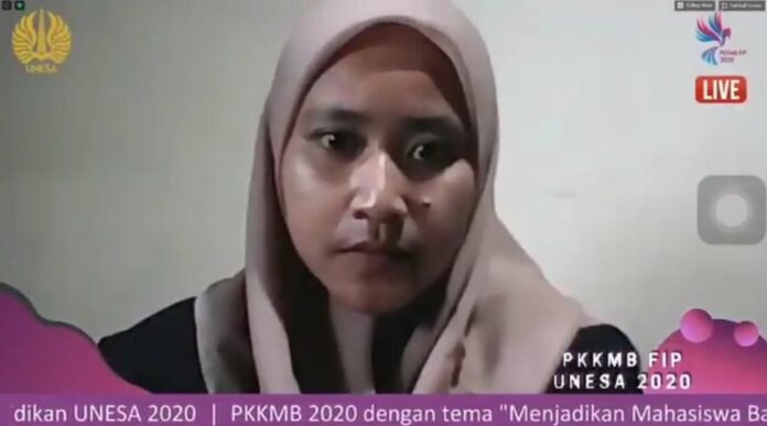 Ospek online unesa bentak maba (Twitter @rizqirifqu19) 2 Ospek Online UNESA bentak Maba