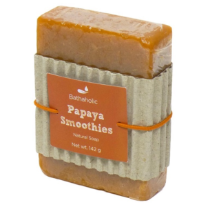 Bathaholic Natural Soap Papaya Smoothies