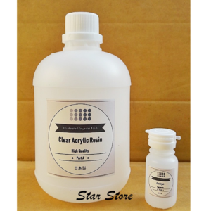 Lem Clear Acrylic Resin + Catalyst 