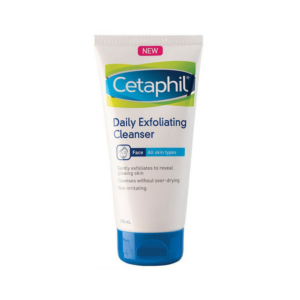 facial wash terbaik untuk kulit kering Cetaphil Daily Exfoliating Cleanser 
