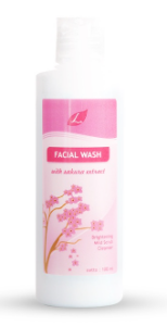 Larissa Facial Wash Sakura Brightening Series sabun cuci muka terbaik untuk mencerahkan kulit