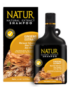Natur Shampoo Extract Ginseng shampo untuk rambut rontok terbaik