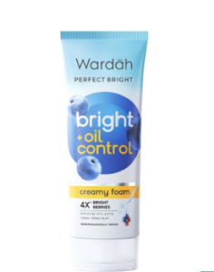 Wardah Perfect Bright Creamy Foam Brightening + Oil Control